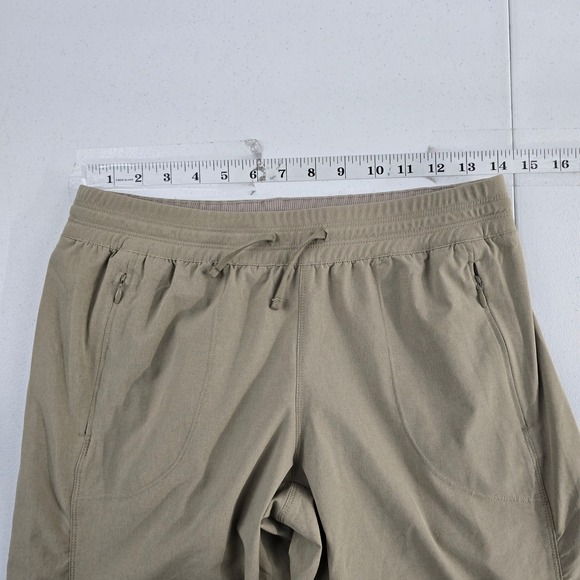 KÜHL‎ Size S Khaki Convertible Hiking Travel Pants Drawstring Elastic Waist - Picture 4 of 12